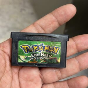 Pokemon emerald version cartridge for gameboy sp