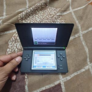Nintendo DS lite black with 1 GBA game